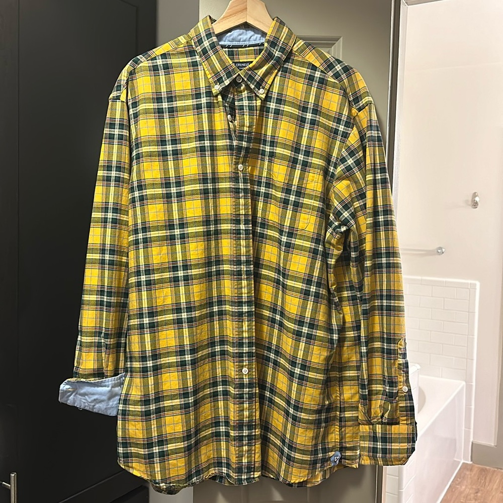 Daniel Cremieux Long Sleeve Button Down Plaid, XL